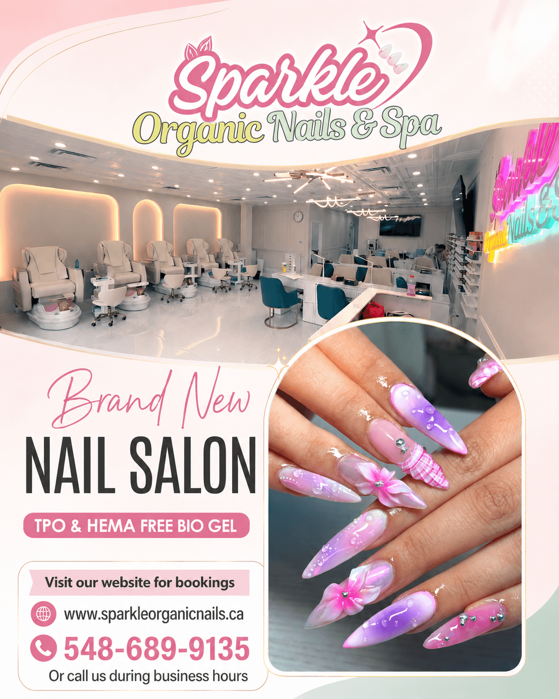 Best nail salon in london, ontario &raquo; sparkle organic nails & spa