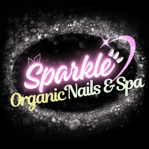 Sparkle organic nails & spa logo