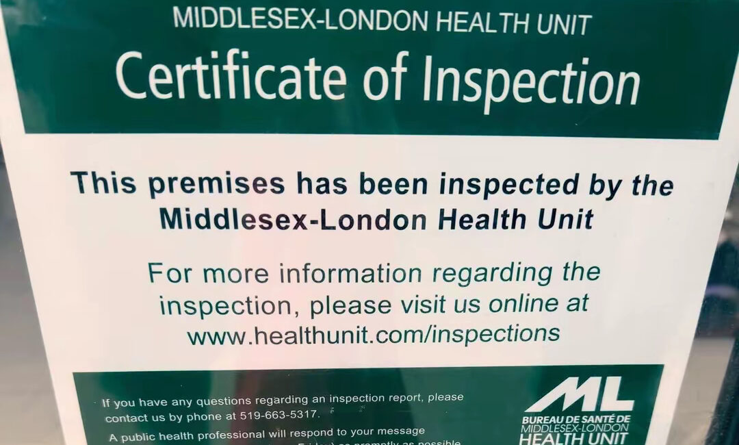 Mlhu health inspection for sparkle organic nails & spa