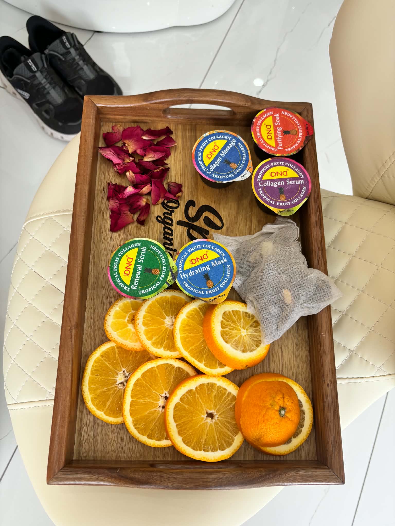 Luxury Pedicure London Ontario Sparkle Organic Nails & Spa